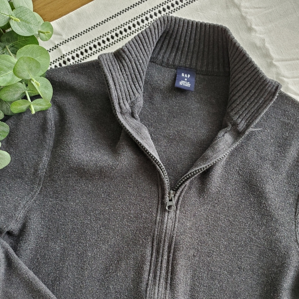 GAP | Navy Zip Up Sweater Jacket